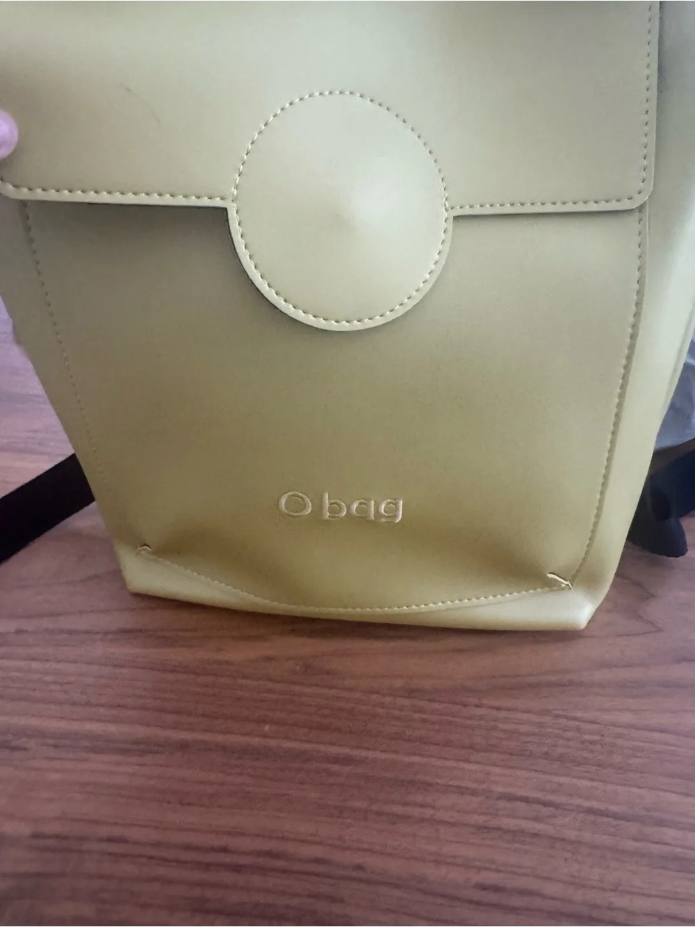 O bag Backpack  Yellow and Black 11 x 16 NWT